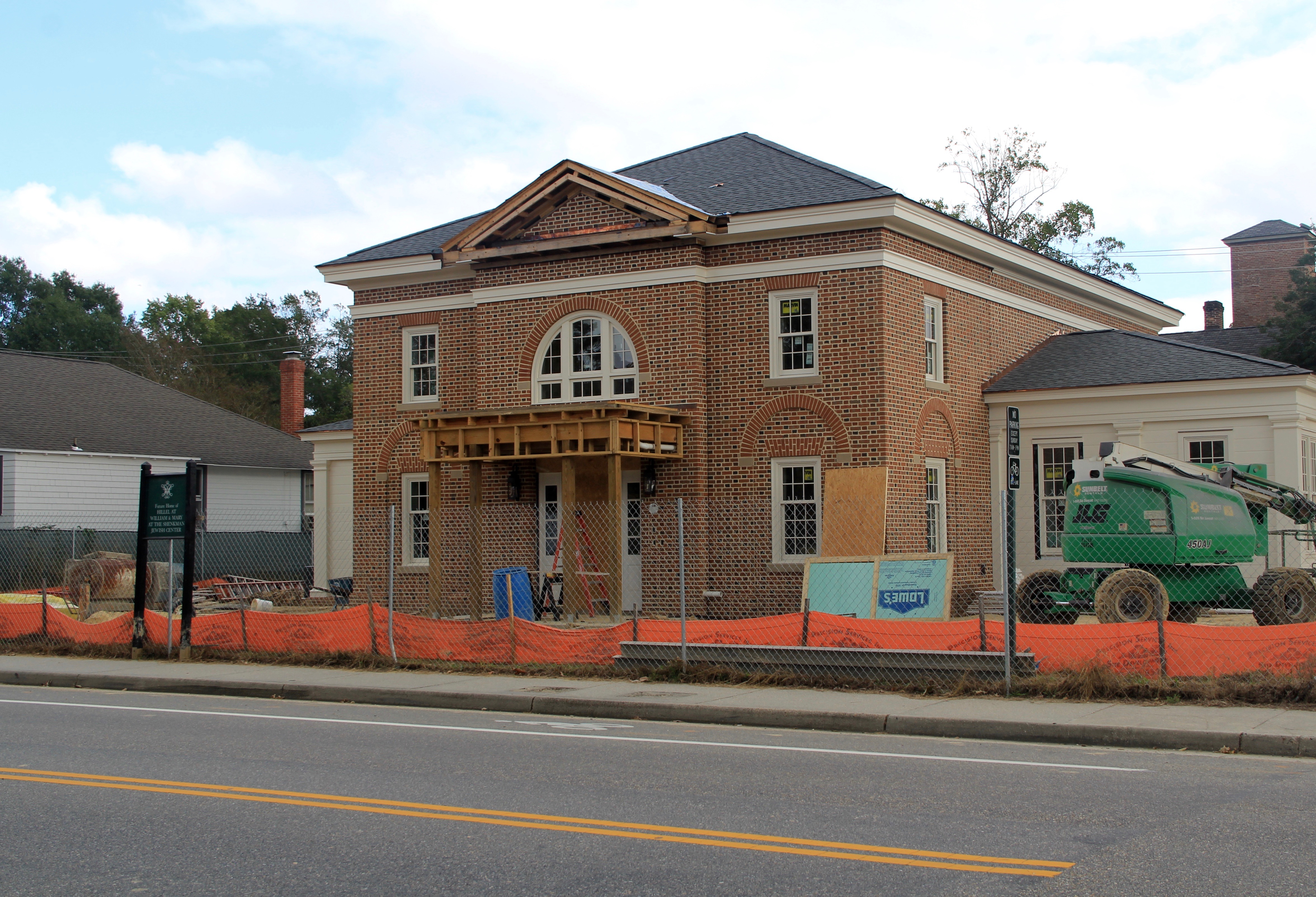 The Shenkman Jewish Center as of October 2018. Photo Credit: Deborah Kornblut