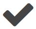 Black Check Mark Icon
