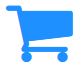 Blue Cart Icon