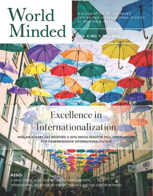 World Minded Fall 2016 Cover