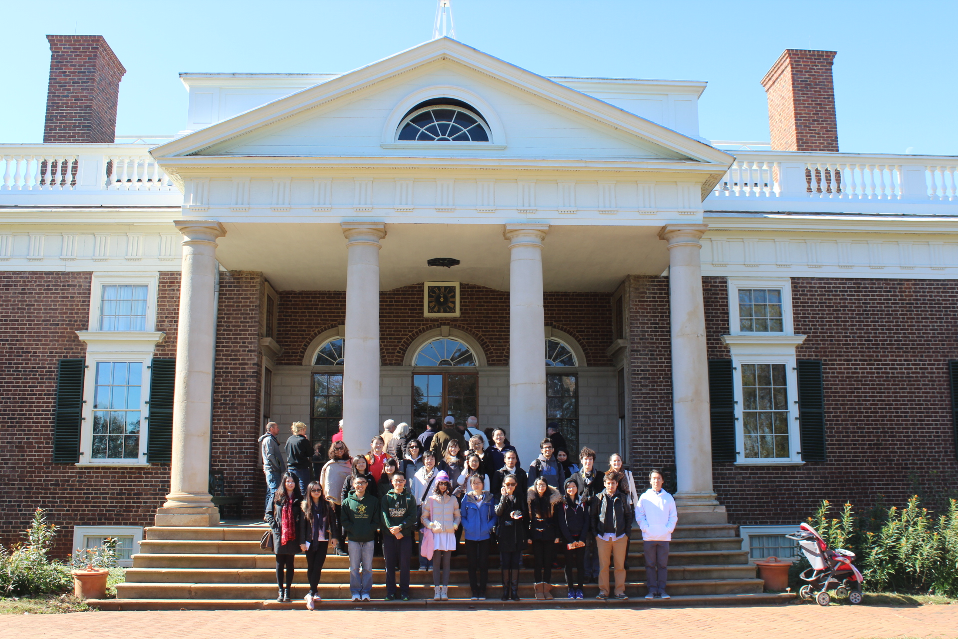 A group trip to Monticello