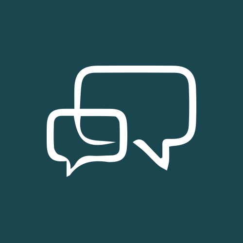 Speech bubbles icon