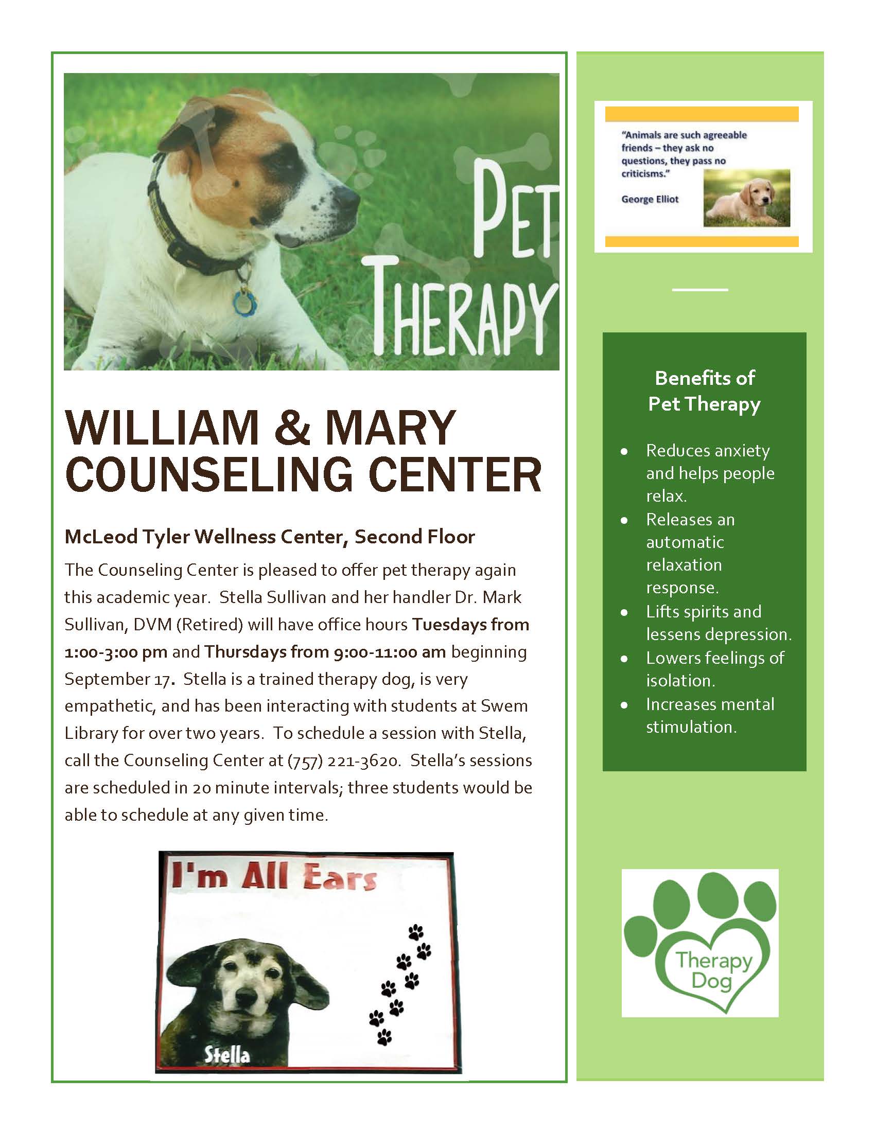 Pet Therapy