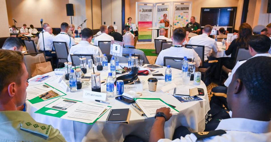 Kay Floyd, WGC Director, speaks at US Army 2022 LANPAC Symposium & Exposition