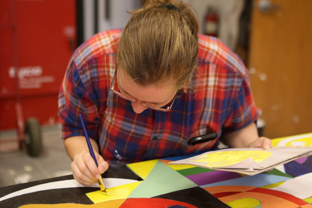 Mural painting