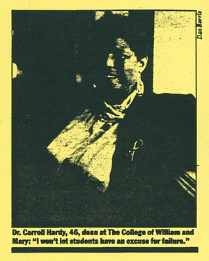 Dr. Carroll Hardy