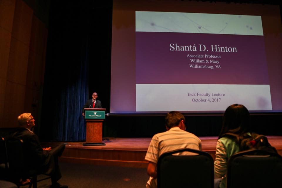 Fall 2017 Tack Faculty Lecture