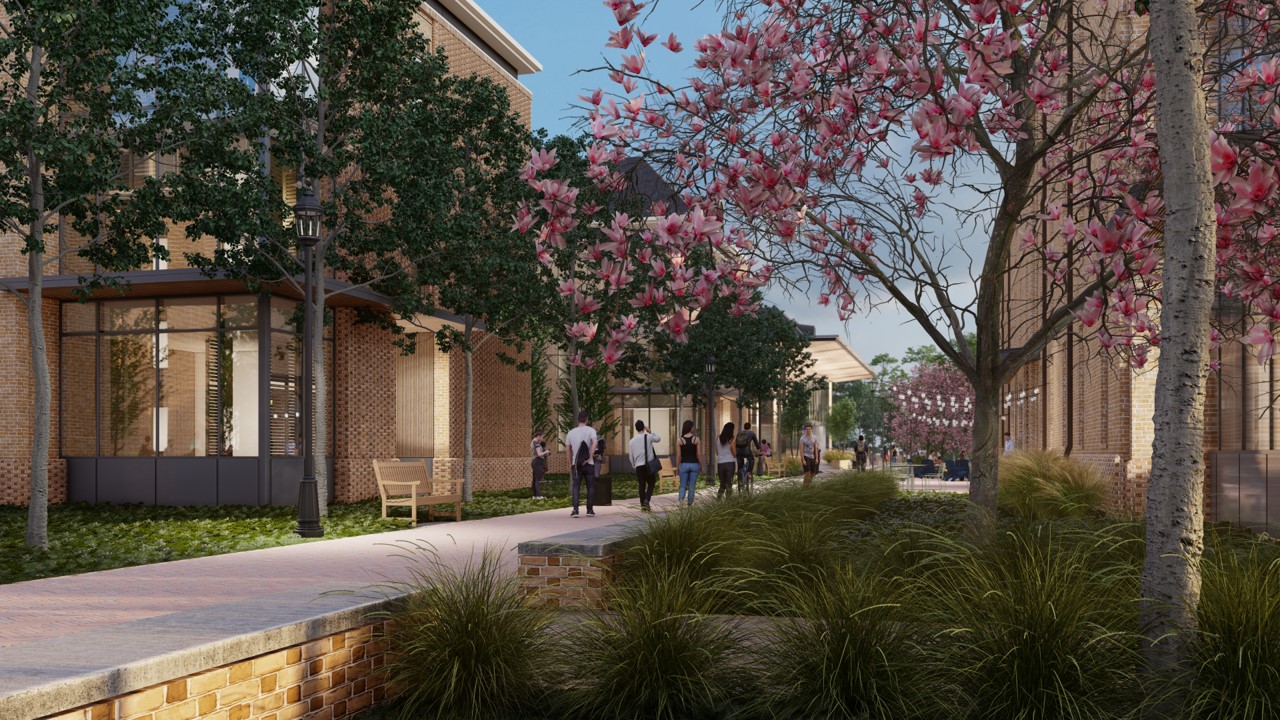 West Woods Village Walk rendering