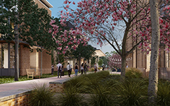 West Woods Village Walk rendering